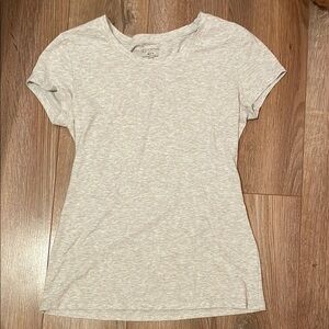 Grey and White fitted t-shirt